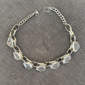 Elegant Silver Chain Necklace